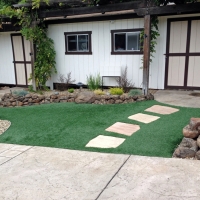 Artificial Grass Installation Alpine Village, California Landscape Ideas, Front Yard Landscaping Ideas