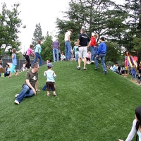 Fake Grass Carpet Sierra Village, California Kids Indoor Playground, Recreational Areas