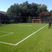 Fake Turf Tierra Buena, California Football Field, Commercial Landscape