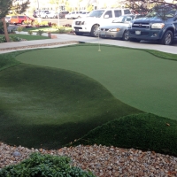 Faux Grass Vineyard, California Office Putting Green, Commercial Landscape