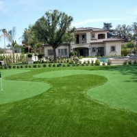 Grass Installation College City, California Backyard Putting Green, Front Yard Ideas