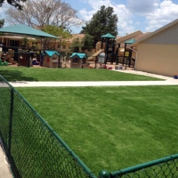 Grass Installation Taft Mosswood, California Playground, Commercial Landscape