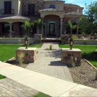 Green Lawn Shingle Springs, California Landscape Design, Front Yard Design