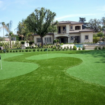 Grass Installation College City, California Backyard Putting Green, Front Yard Ideas