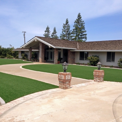 Grass Installation Oakdale, California City Landscape, Front Yard Design