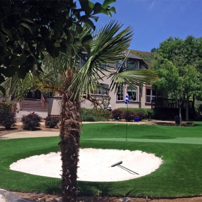 Installing Artificial Grass Cameron Park, California Putting Green Carpet, Front Yard Landscape Ideas