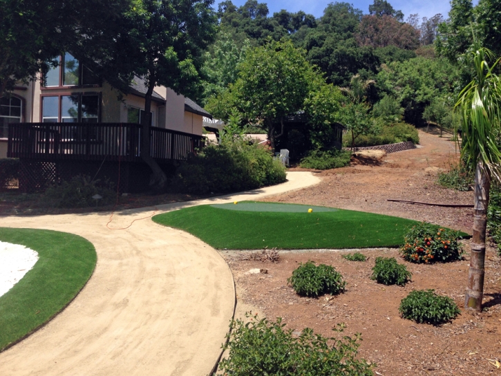 Artificial Grass Installation San Andreas, California Indoor Putting Greens, Landscaping Ideas For Front Yard