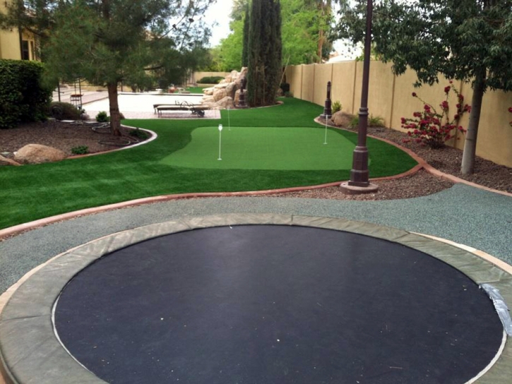 Artificial Turf Installation Moraga, California Putting Green, Backyard Garden Ideas