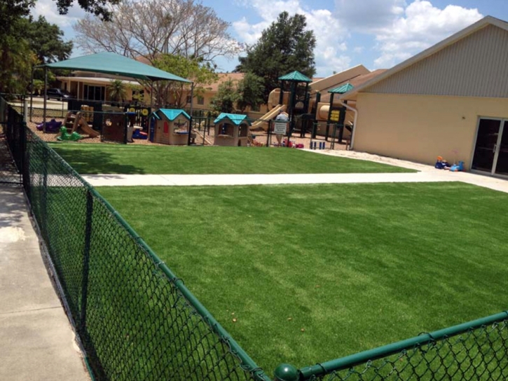 Grass Installation Taft Mosswood, California Playground, Commercial Landscape