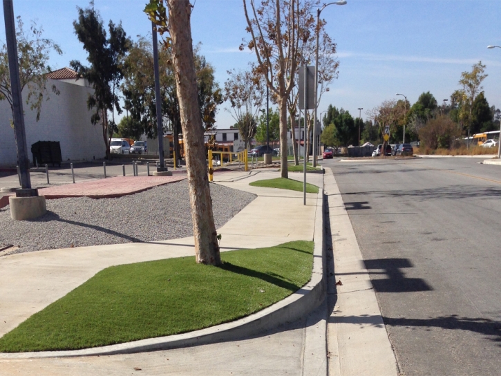 Installing Artificial Grass Olivehurst, California Roof Top, Commercial Landscape