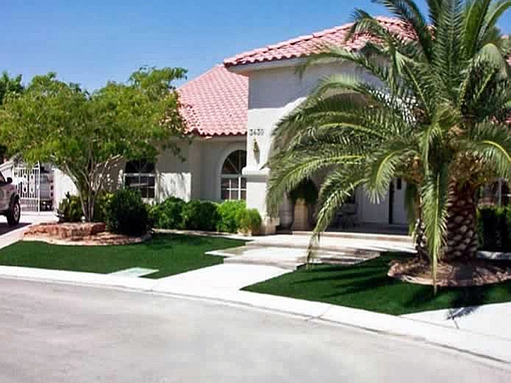 Plastic Grass Port Costa, California Landscape Rock, Front Yard Ideas