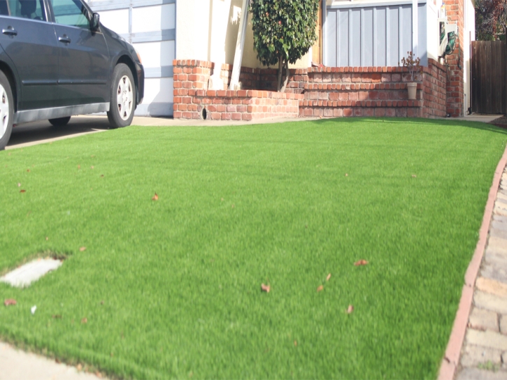 Synthetic Grass Cost Concord, California Lawn And Garden, Front Yard Design